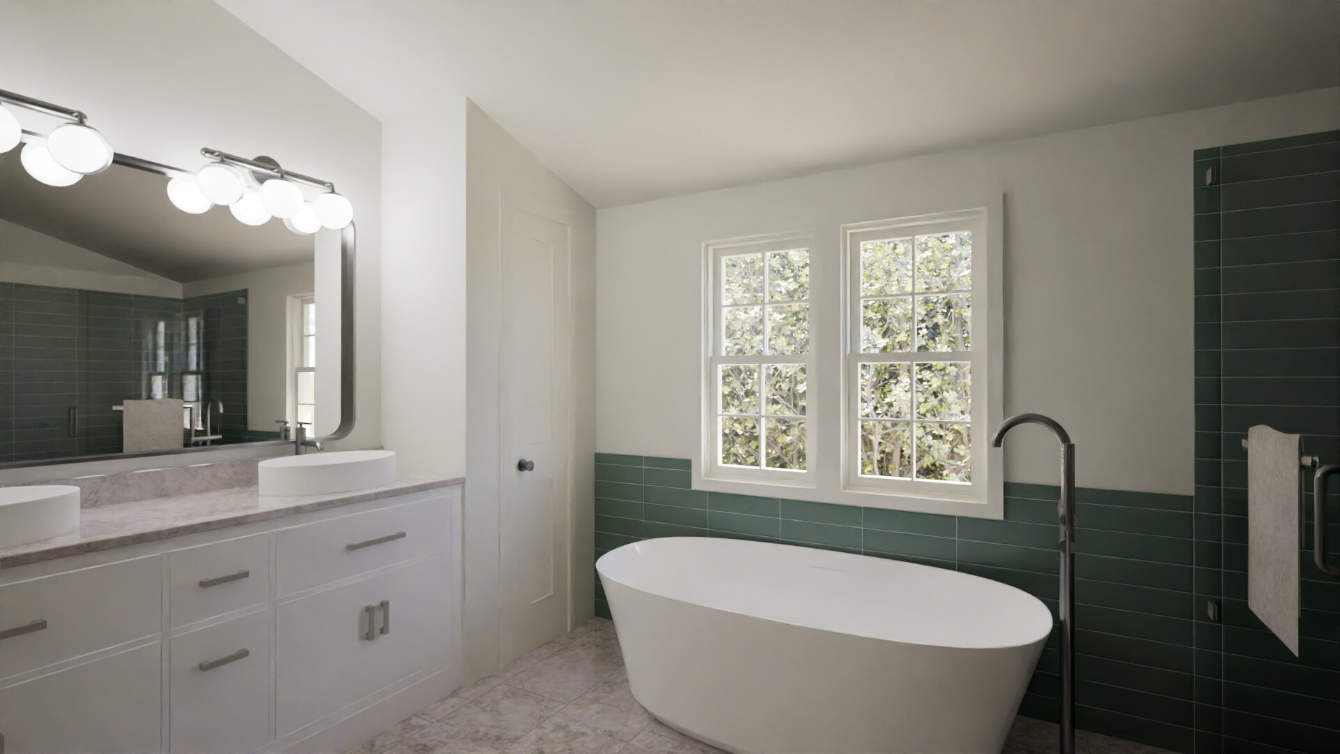 Primary bath render