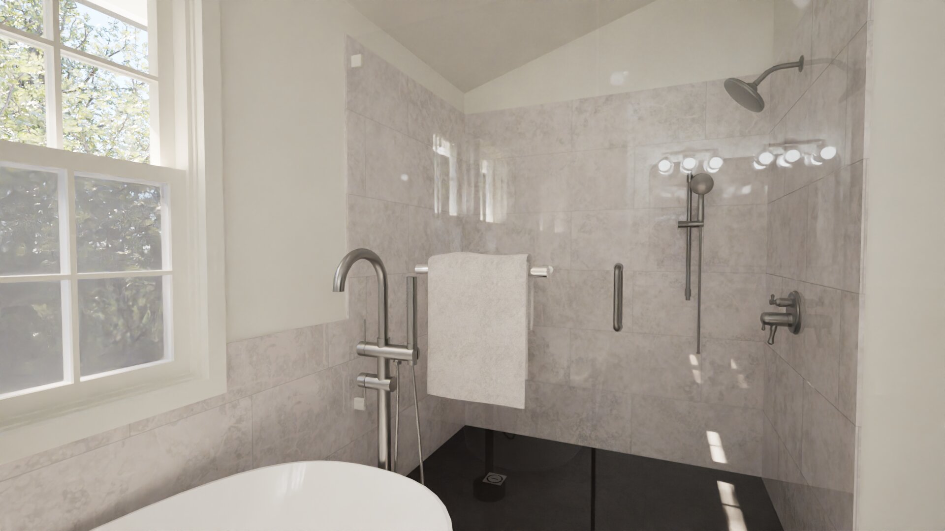 Primary bath render