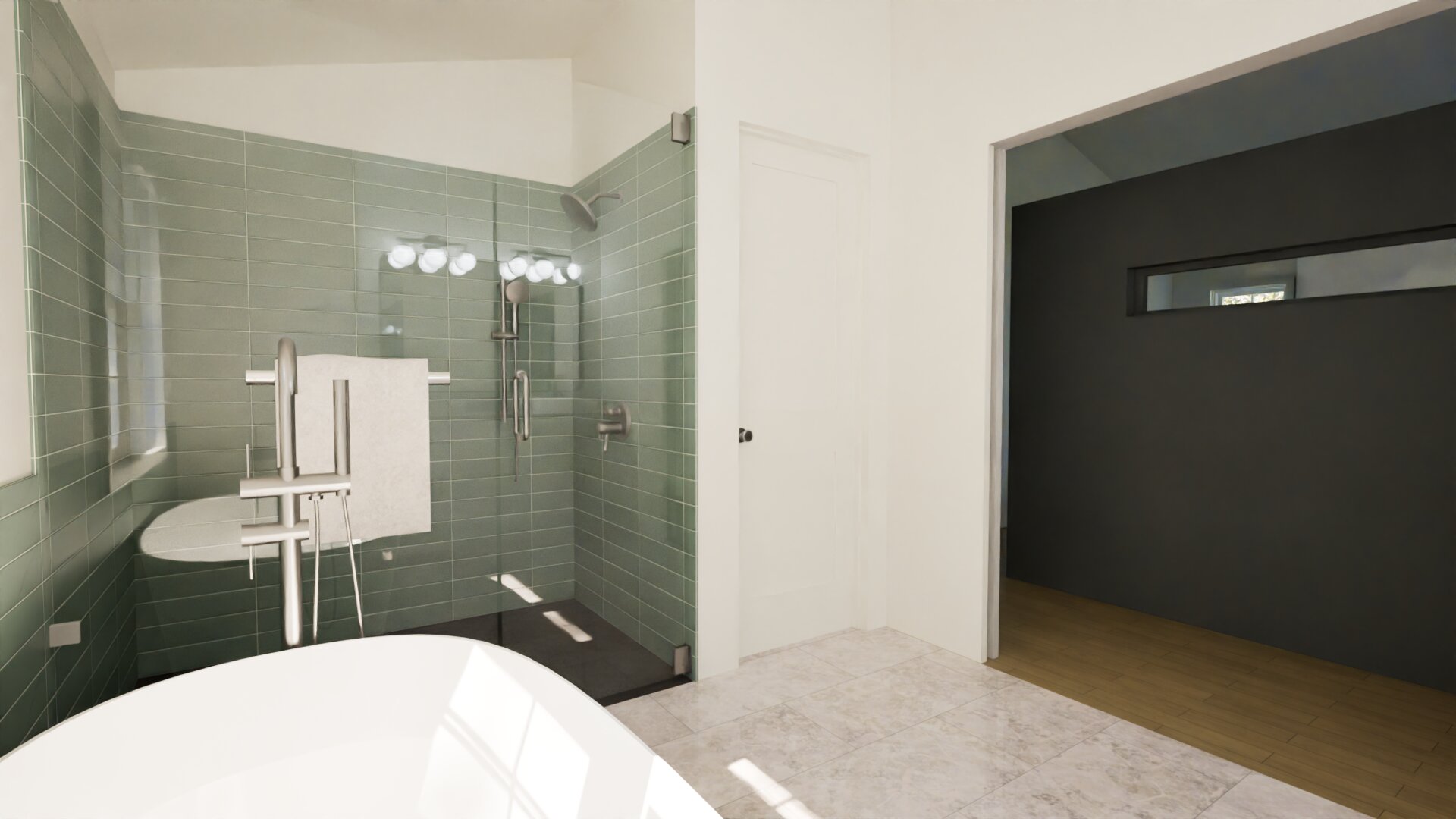 Primary bath render