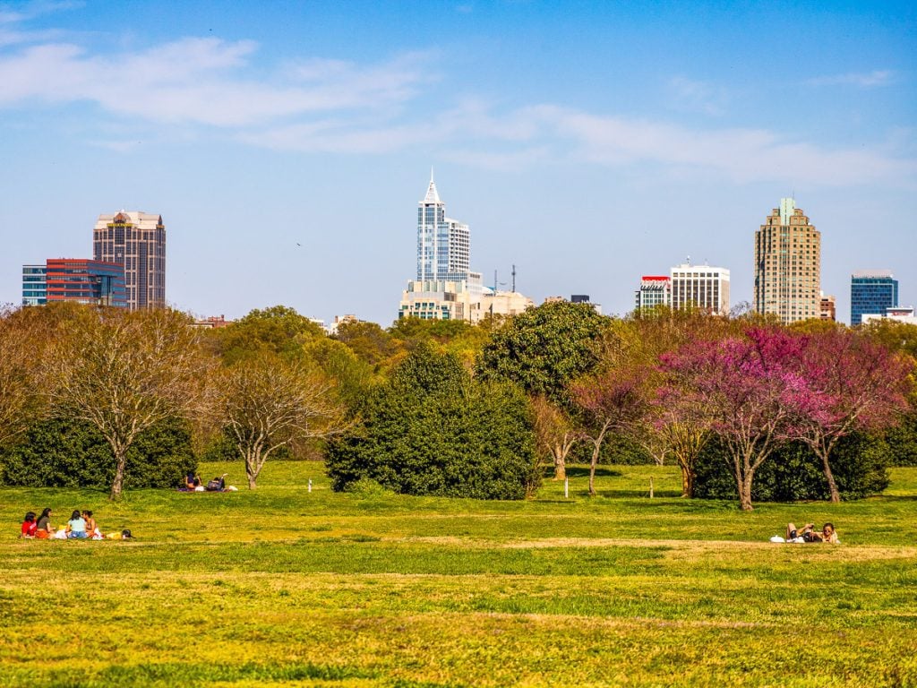 Raleigh greenways and outdoor spaces