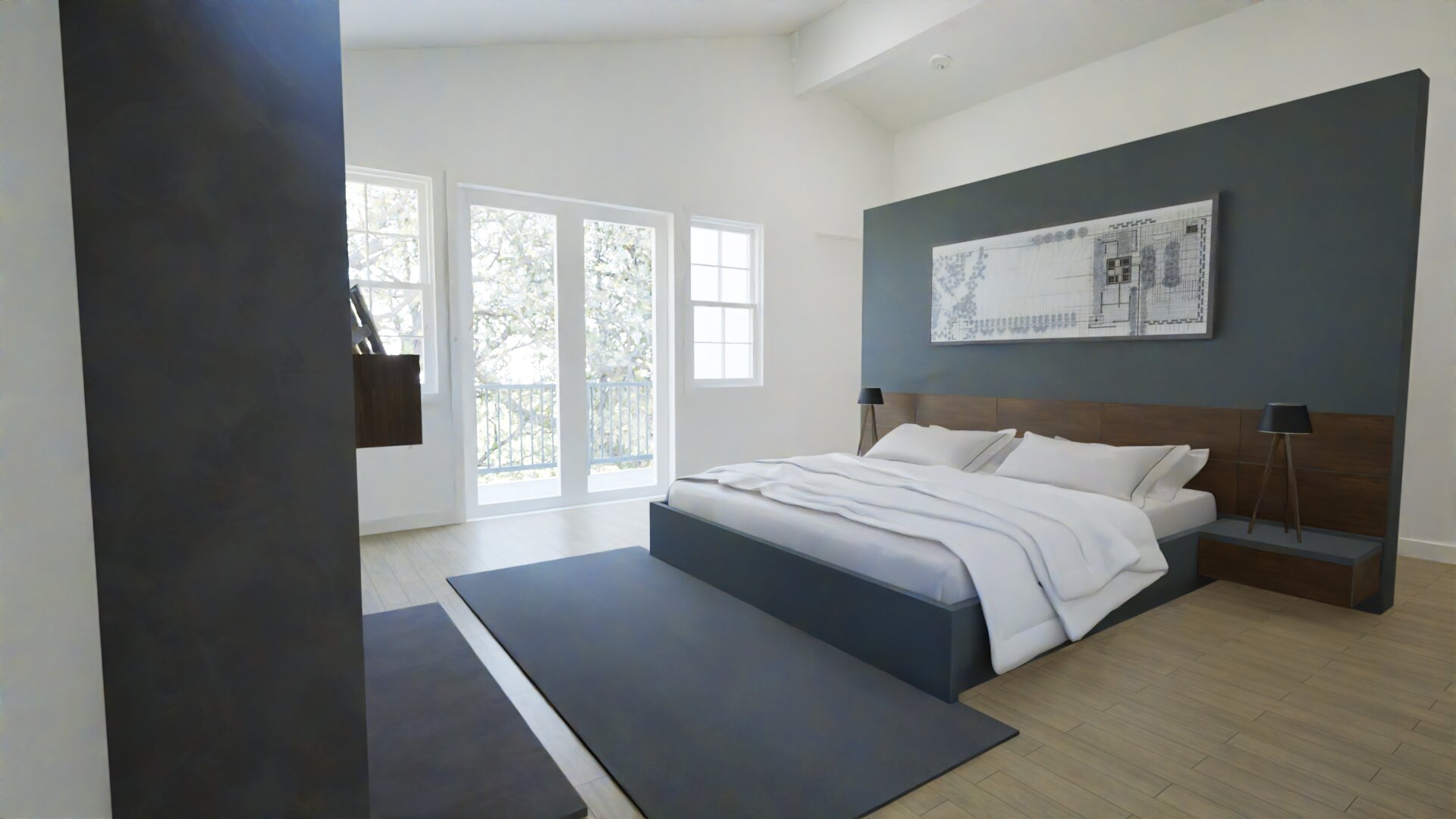 Primary suite render